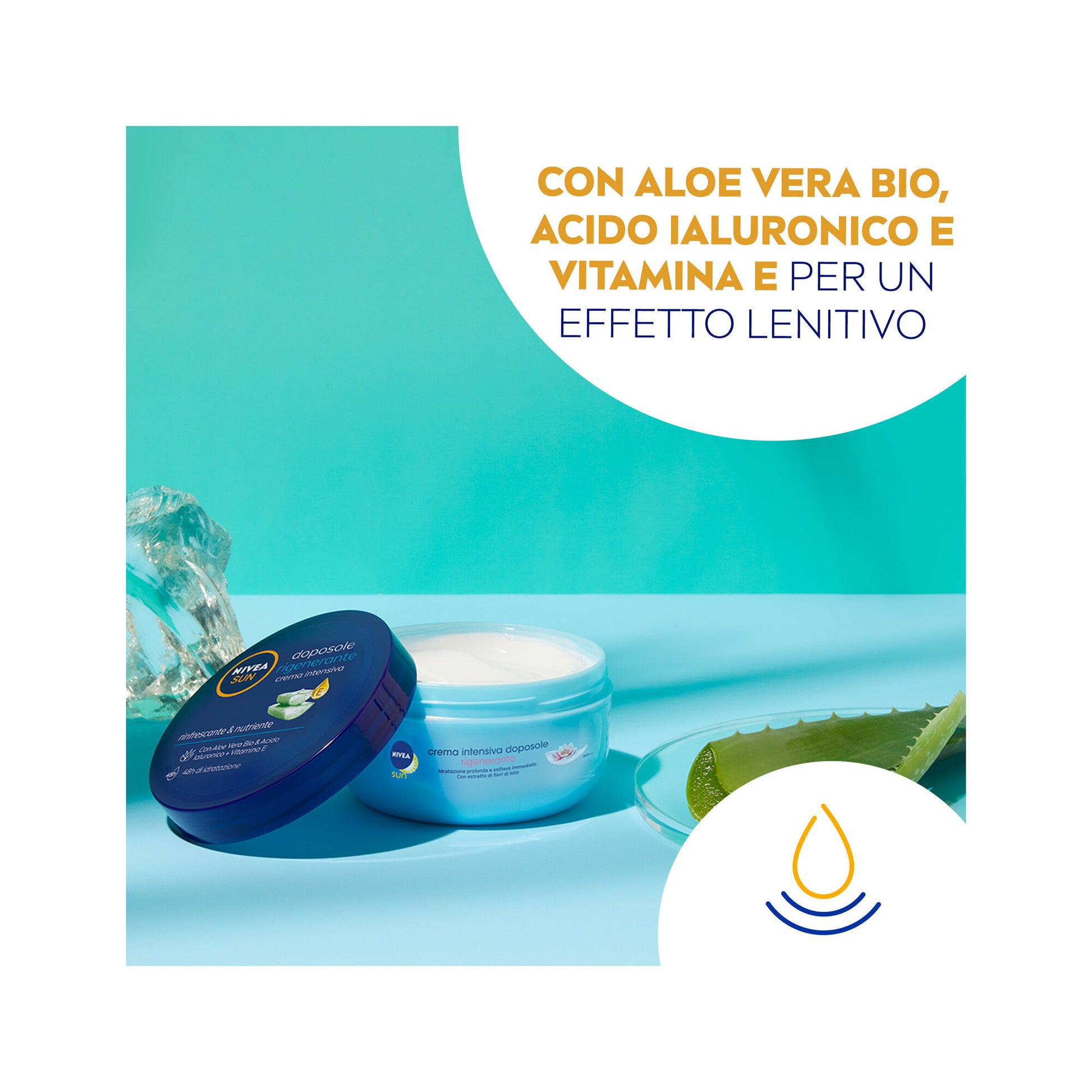 Nivea Sun Doposole Rigenerante Crema Intensiva 300ml Doposole Idratante Per Un Sollievo Immediato-9