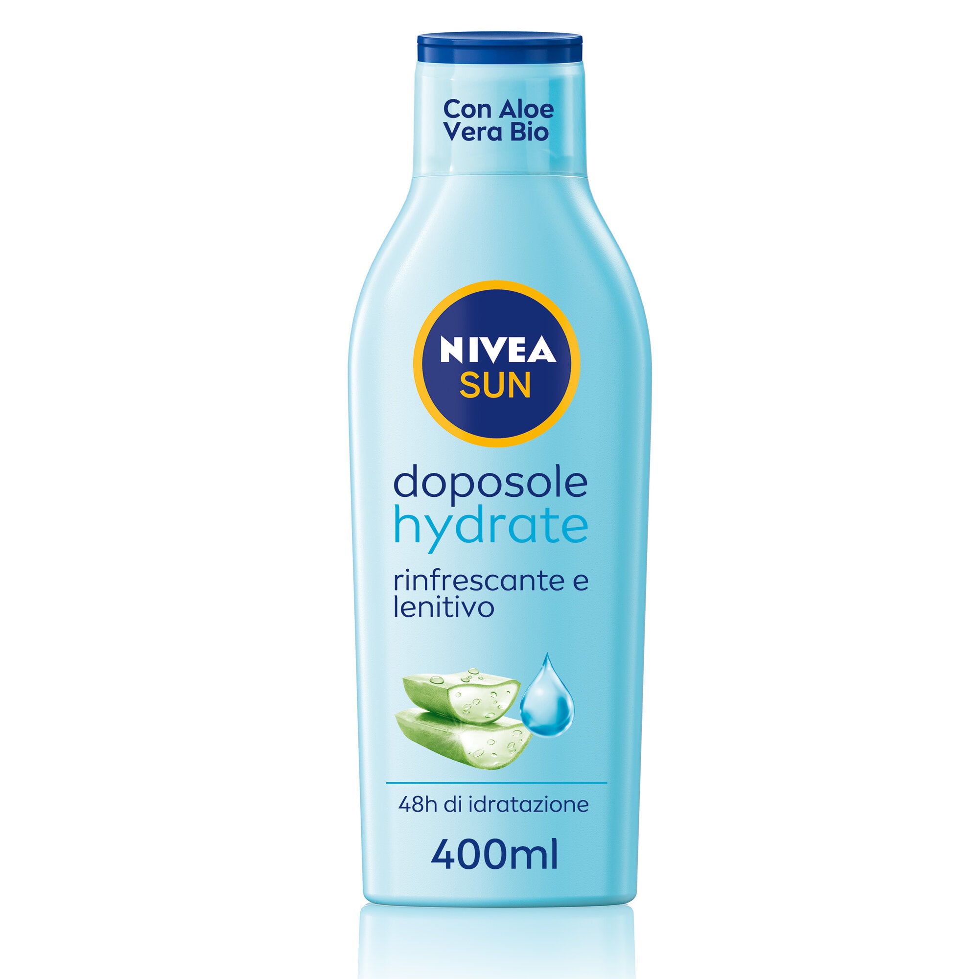 Nivea Sun Latte Doposole Hydrate 400ml Dopo Sole Idratante Con Aloe Vera Bio E Acido Ialuronico-7