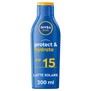 Nivea Sun Latte Solare Protect & Hydrate Fp15 200ml Crema Solare 15 Idratante Per 48 Ore-3