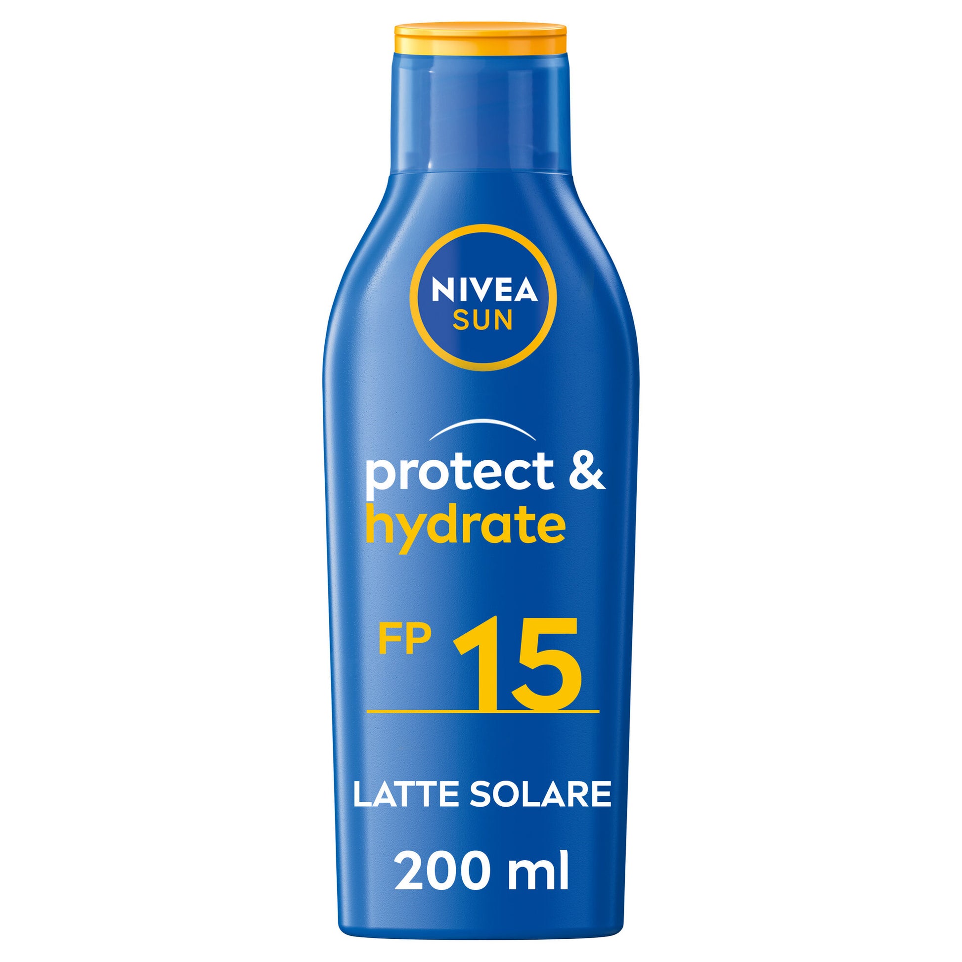 Nivea Sun Latte Solare Protect & Hydrate Fp15 200ml Crema Solare 15 Idratante Per 48 Ore-3