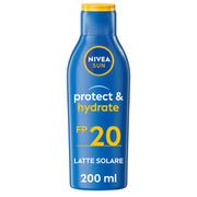 Nivea Sun Latte Solare Protect & Hydrate Fp20 200ml Crema Solare 20 Idratante Per 48 Ore-2