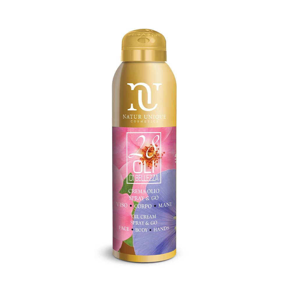 Natur Unique 28 Oli Di Bellezza Crema Spray & GO Viso E Corpo 150ml-2