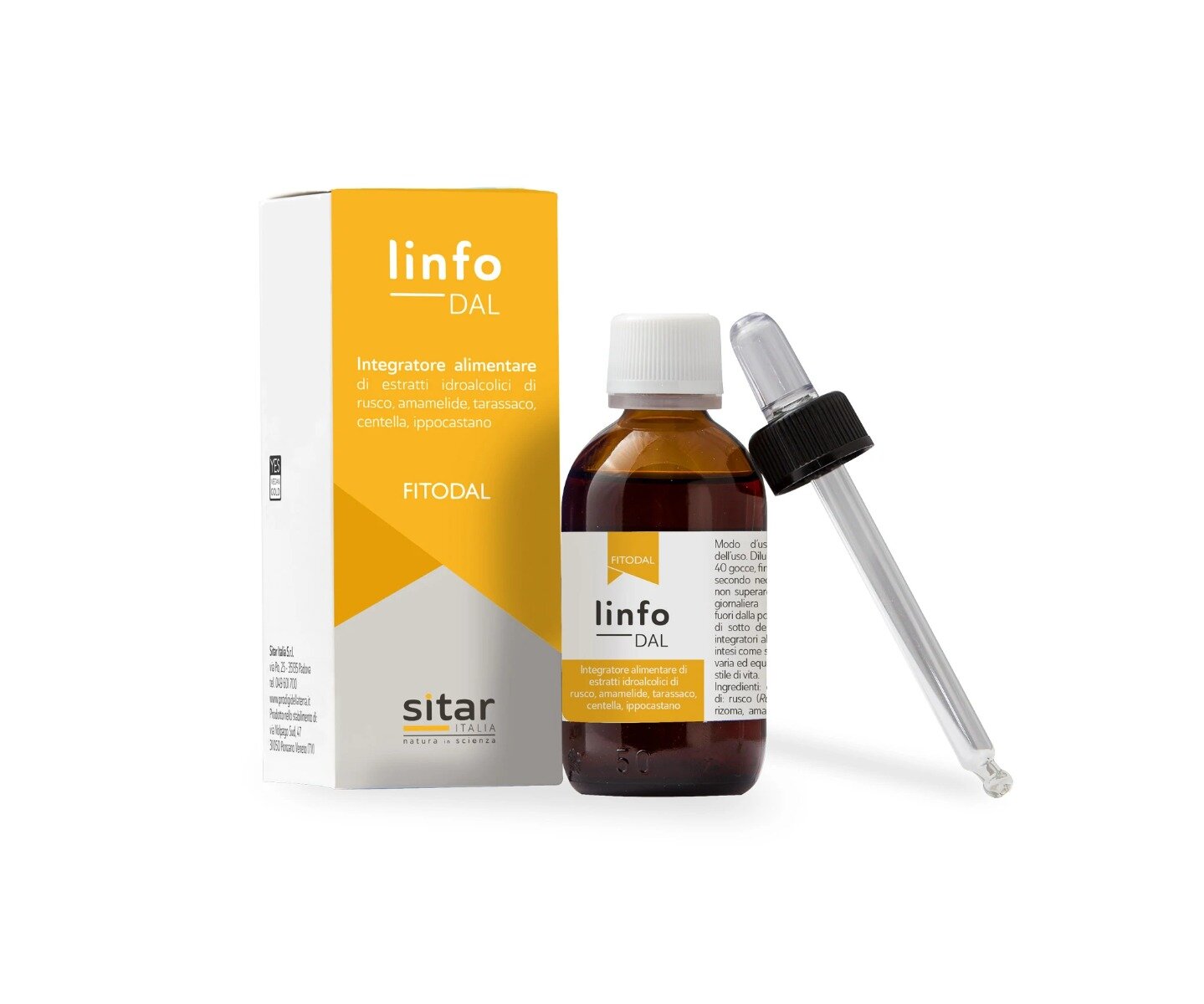 Sitar Linfodal Detox E Benessere Gambe 50ml-2