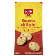 Schar Gocce di Sole biscotti senza glutine con gocce di cioccolato 200g-2