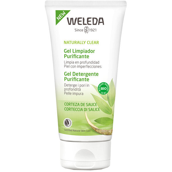 Weleda Naturally Clear Gel Detergente Purificante 100ml-2
