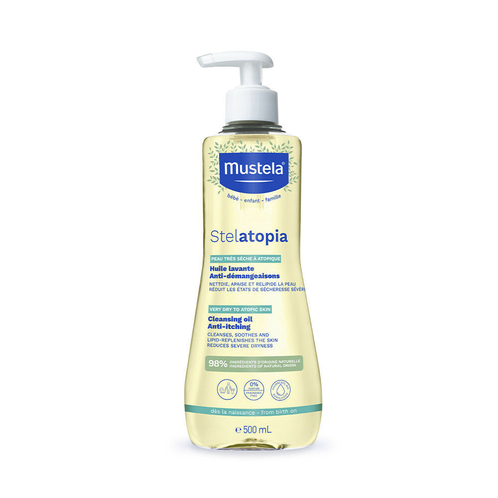 Mustela Olio Lavante pelle atopica 500ml-2