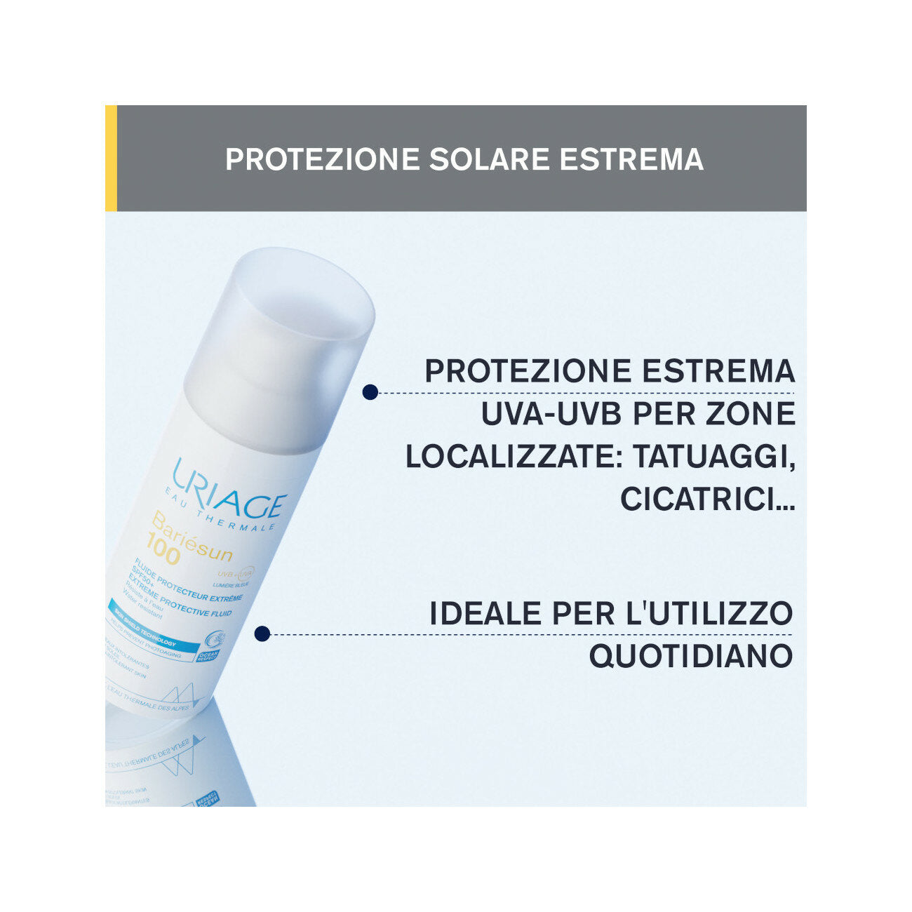 Uriage Barièsun 100 Fluido Protettivo SPF50+ Estremo 50ml-8