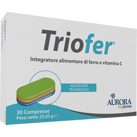 Triofer integratore di Vitamina C e Ferro 30 compresse-2