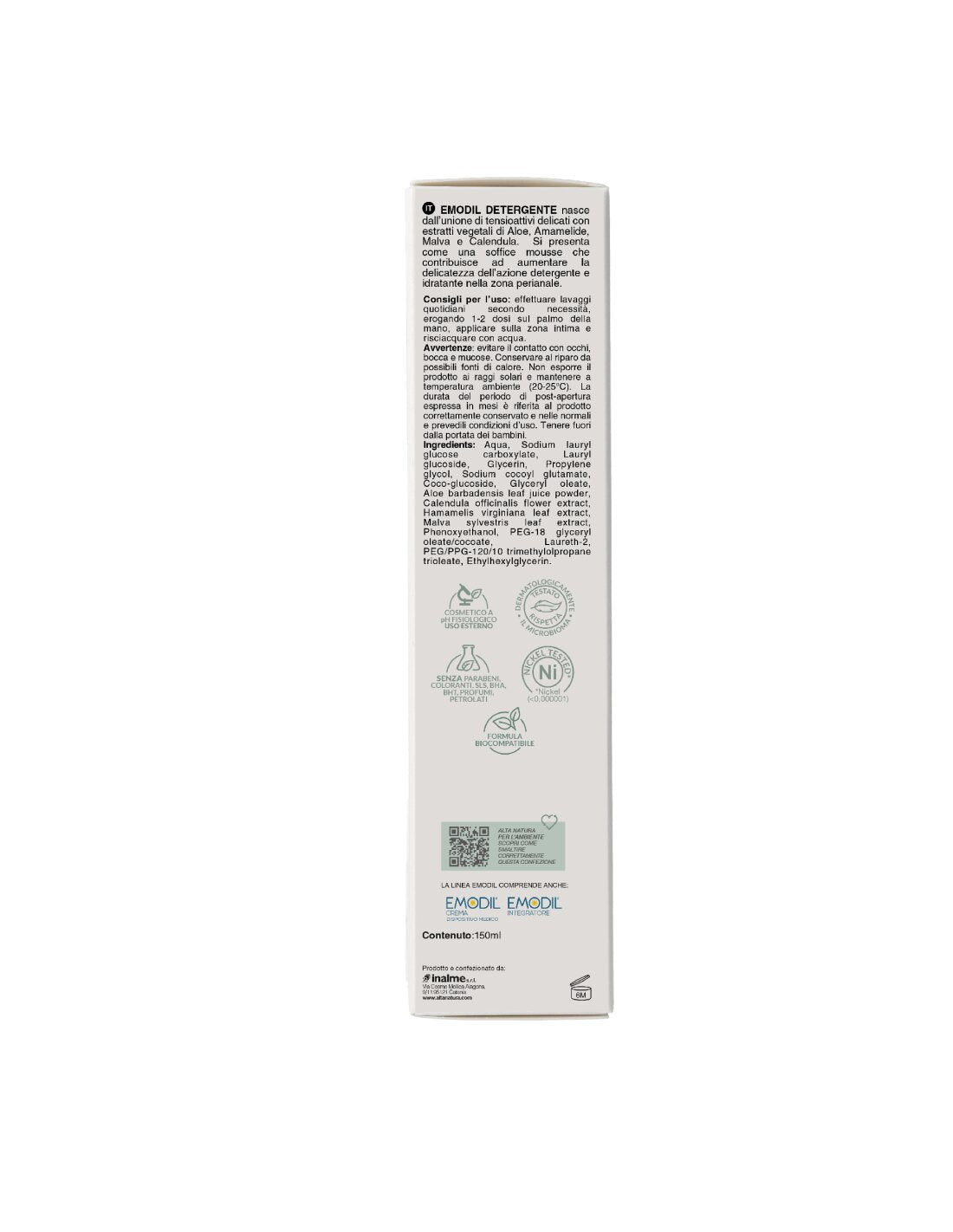 Emodil Detergente Zona Perianale 150ml-2