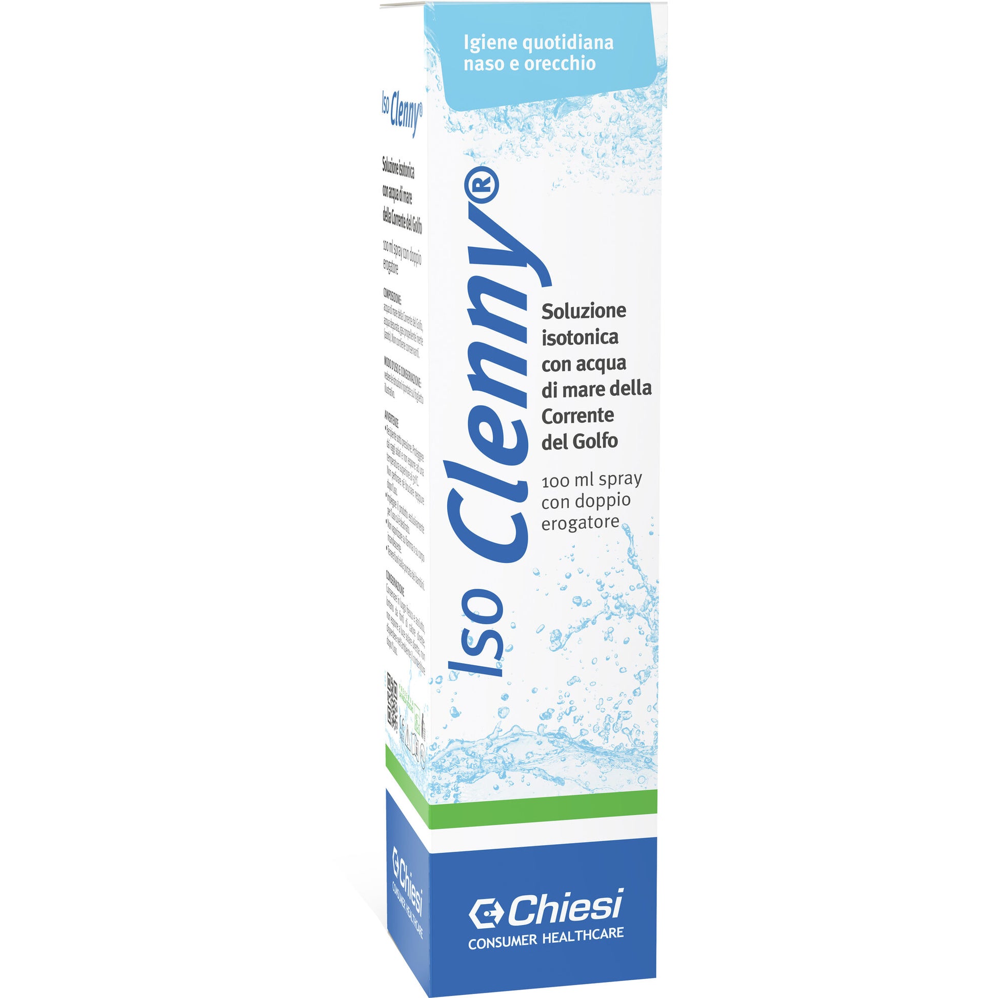Iso Clenny Spray soluzione isotonica per igiene di naso e orecchio 100ml-2