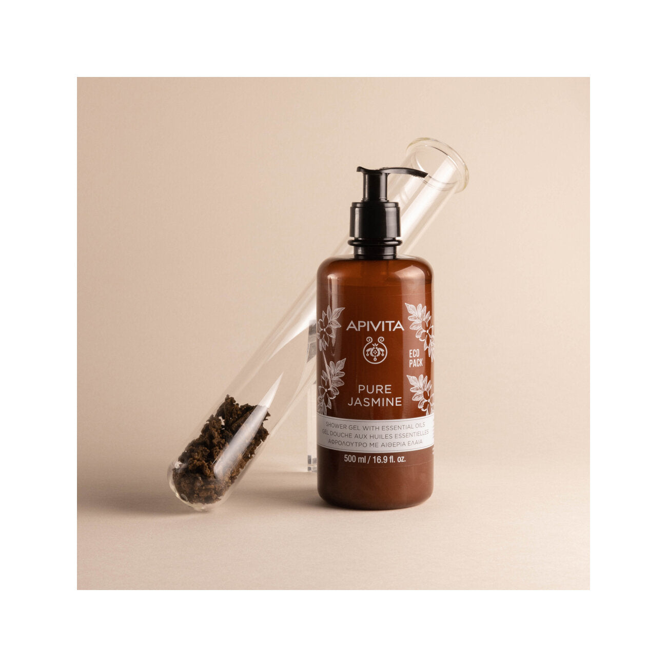 Apivita Pue Jasmine Shower Gel gel doccia 500ml-6