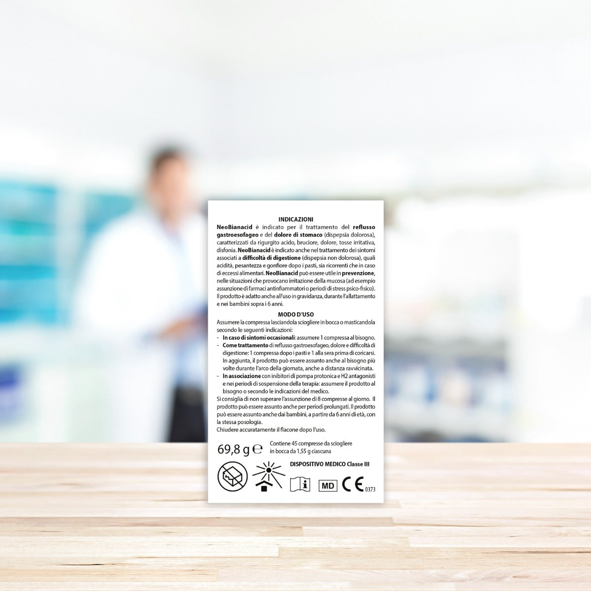 Aboca Neobianacid 45 Compresse Gusto Limone-3