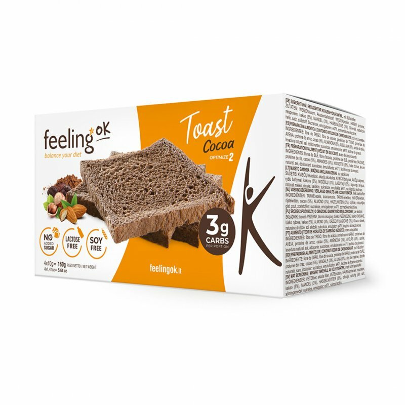 Feeling Ok Toast  +Fibre Cacao 160g-1