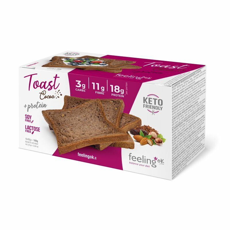 Feeling Ok Toast +Protein Cacao 160g-1