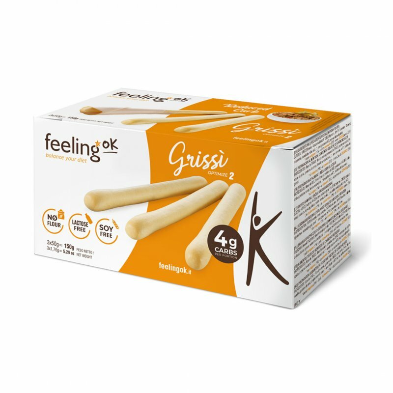 Feeling Ok Grissì +Fibre Grissino Origano 150g-1