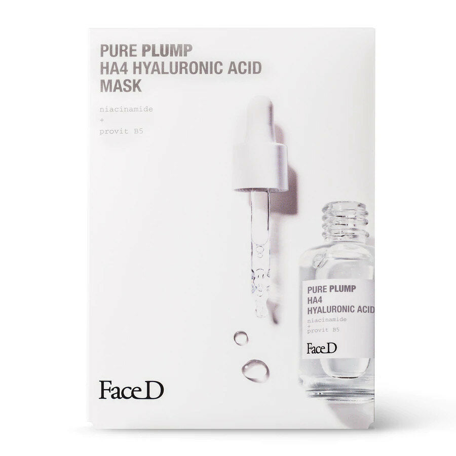 Face D Maschera Viso Pure Plump HA4 Acido Ialuronico-2