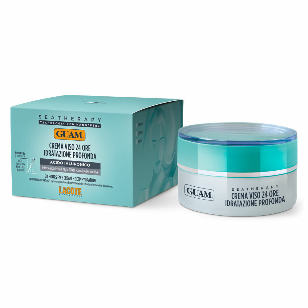 Guam seatherapy crema viso 24 ore idratazione profonda 50ml-2