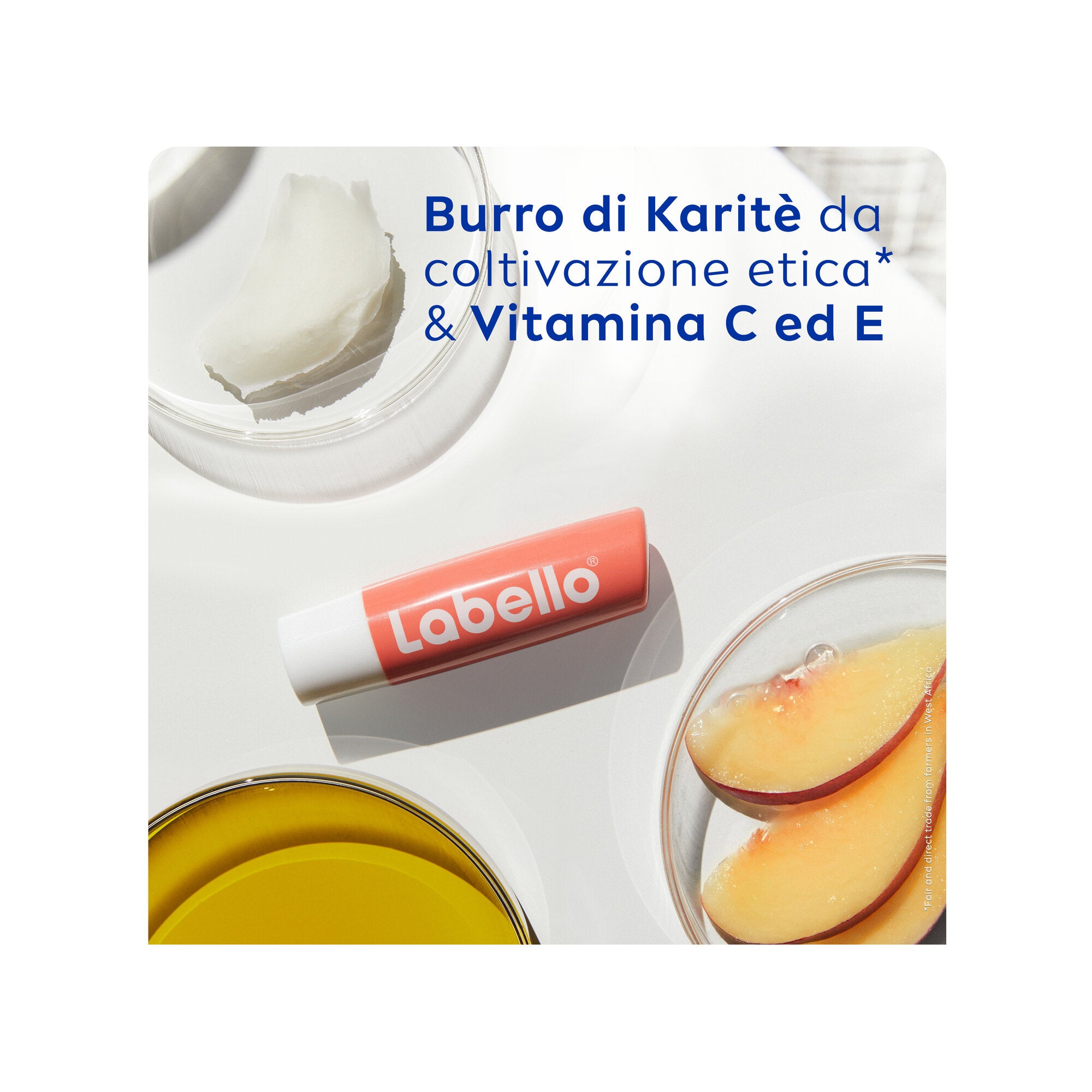 Labello Peach Shine Burrocacao Labbra Colorato E Idratante All'aroma Di Pesca 4,8g-4