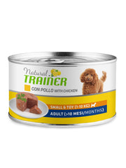 Natural Trainer Cibo Umido Pollo Per Cani Adulti Taglia Piccola Lattina 150g-2