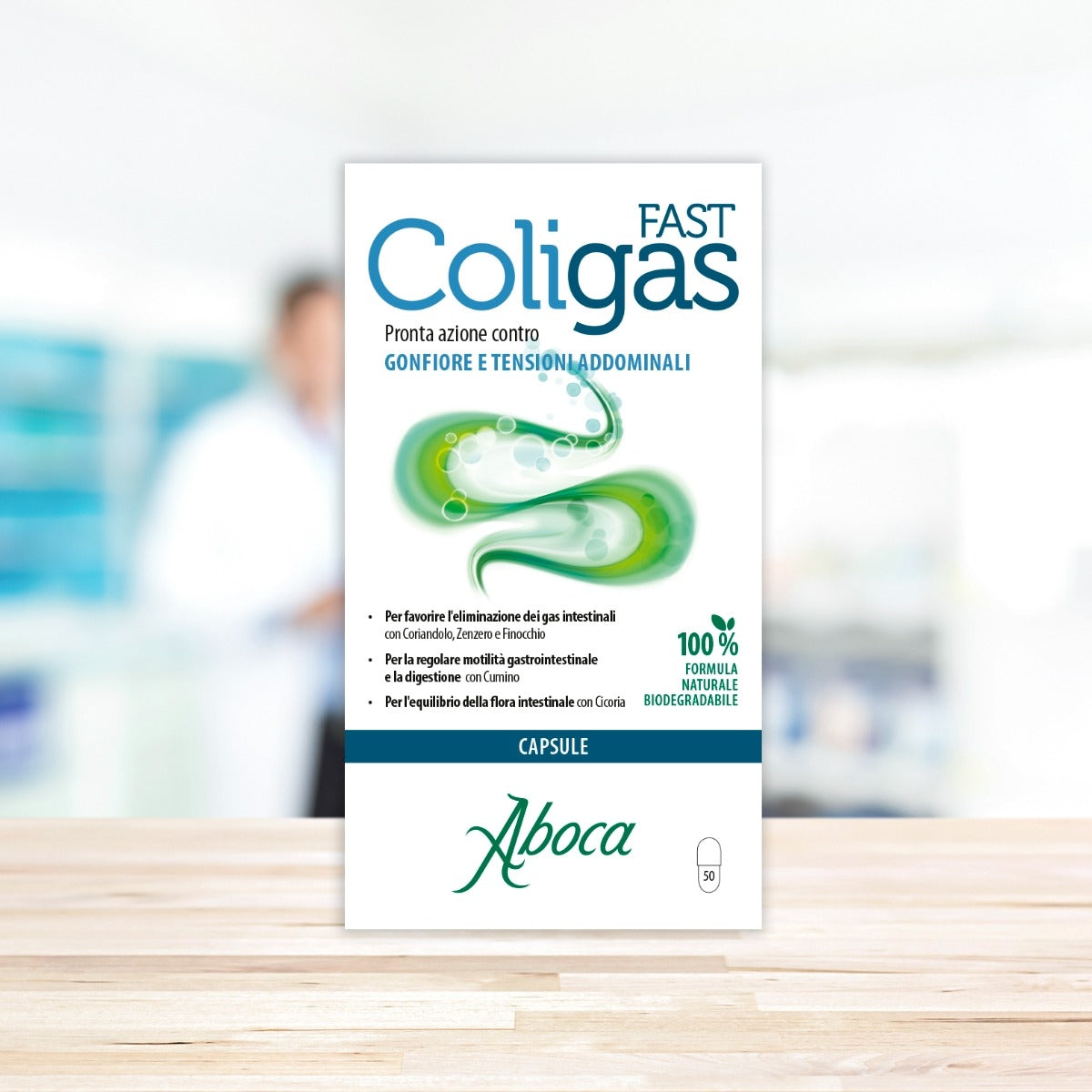 Aboca Coligas Fast 50 Capsule-4