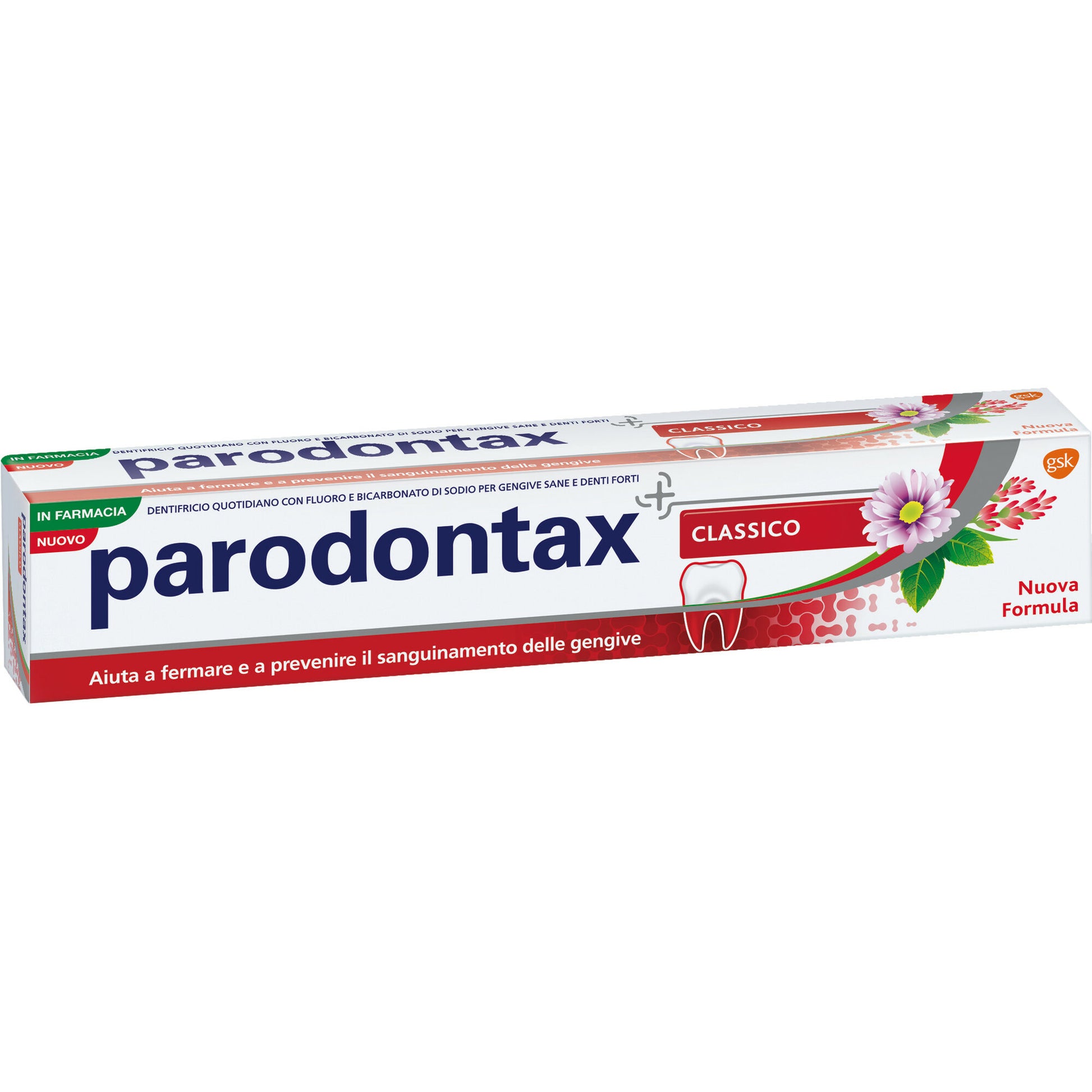 Parodontax Dentifricio Herbal Classico Con Fluoro E Bicarbonato Di Sodio 75 ml-2