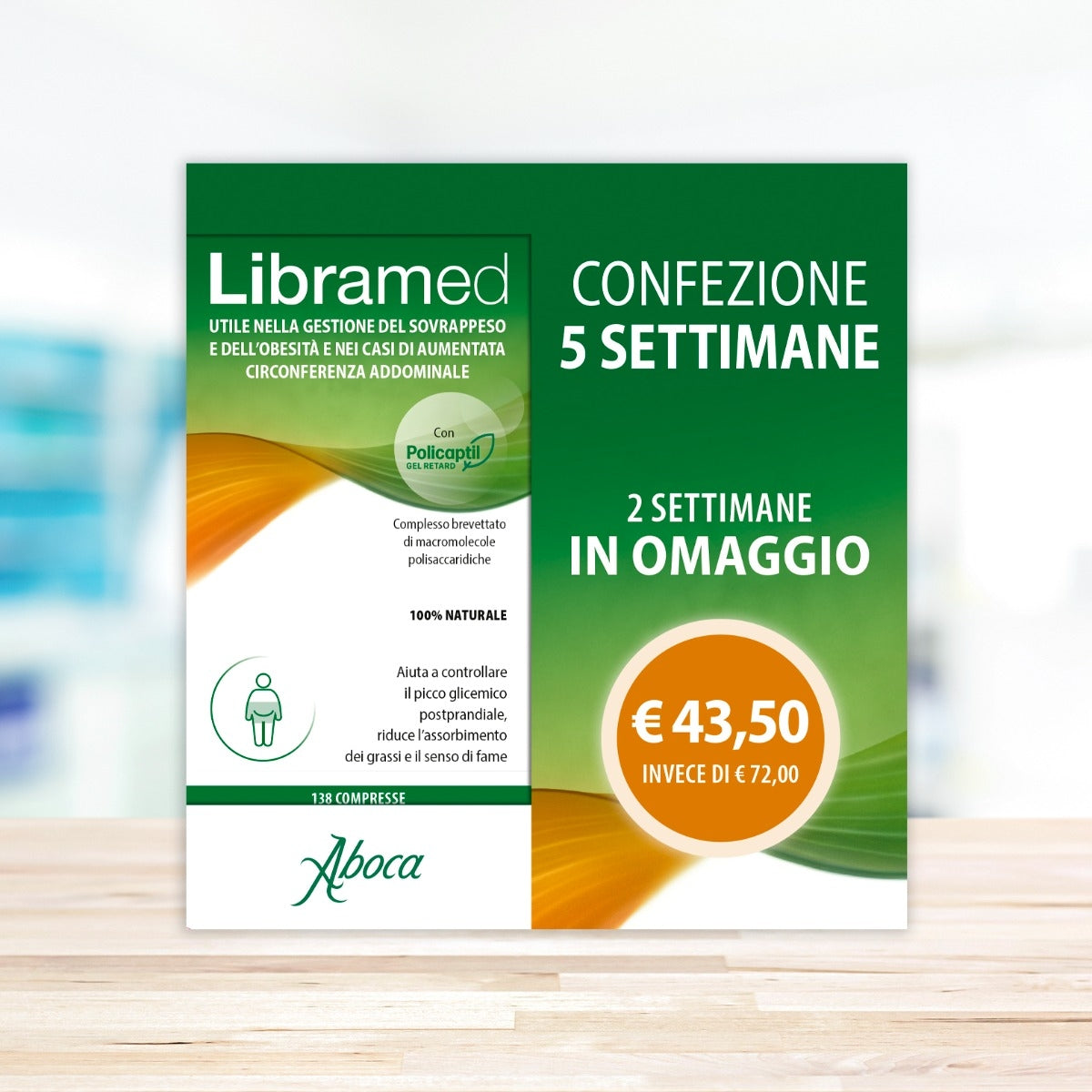 Aboca Libramed Trattamento 5 Settimane 138 + 84 Compresse-5