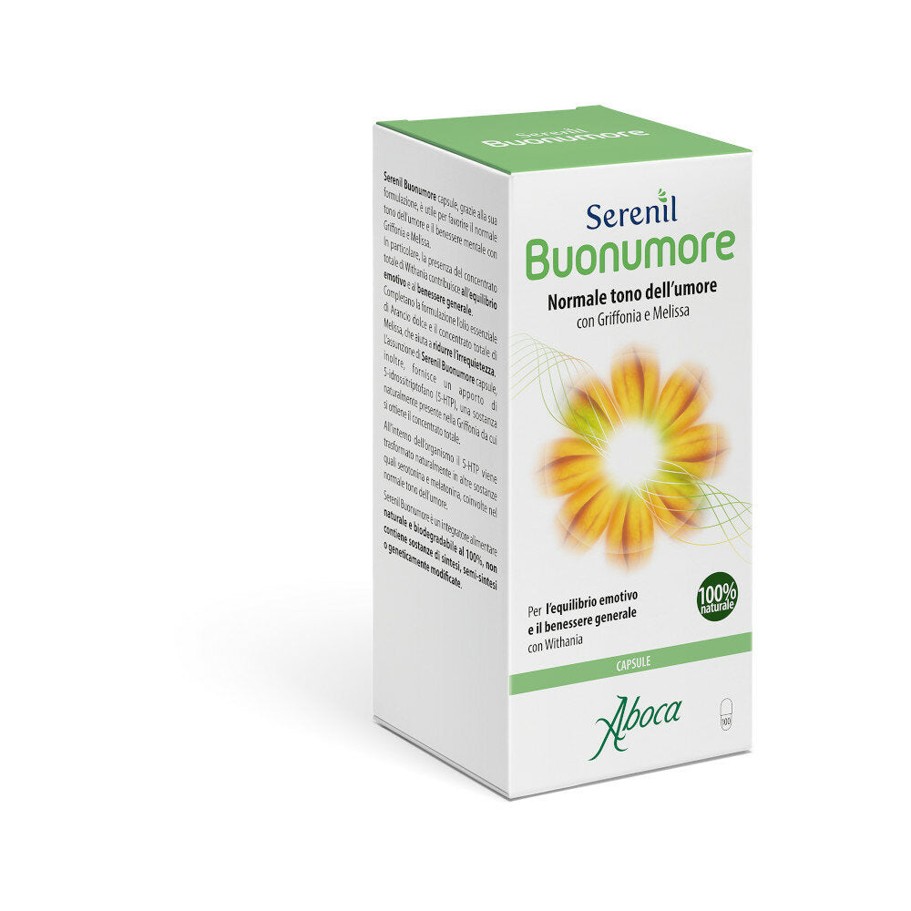 Aboca Serenil Buonumore integratore per il benessere emotivo 100 Capsule-2