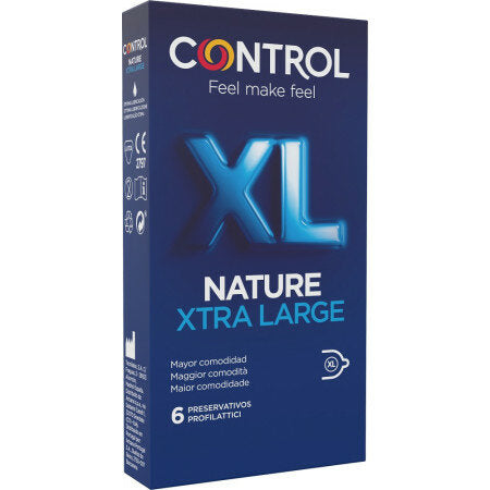 Control Profilattico New Nature XL 6 Pezzi-2