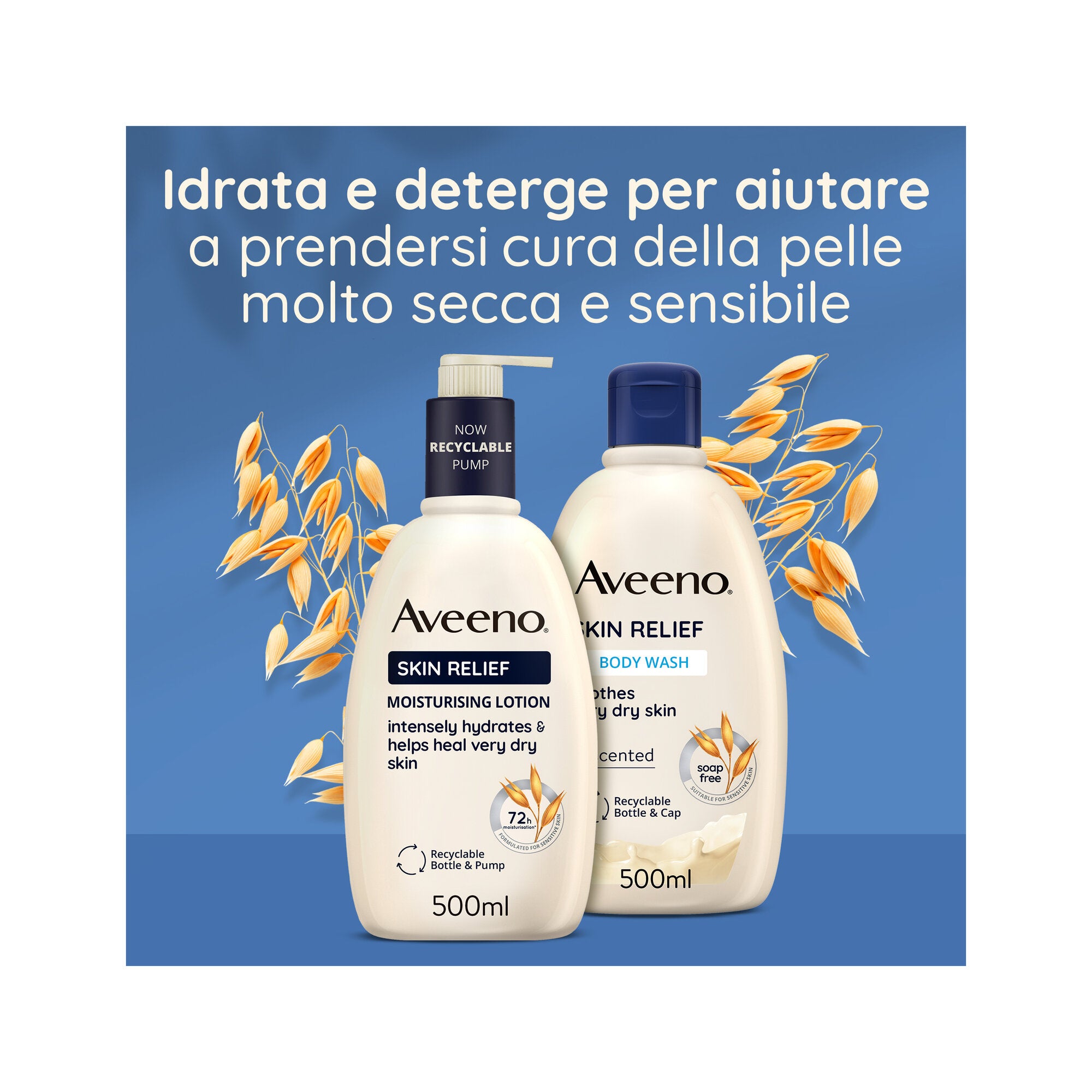 Aveeno Skin Relief Detergente Olio Bagno e Doccia 300ml-7