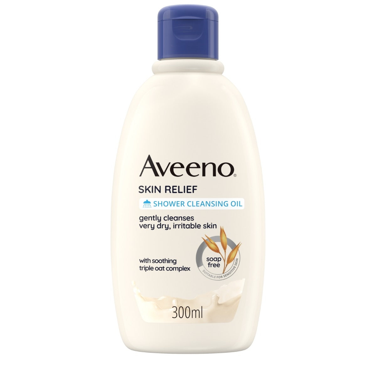 Aveeno Skin Relief Detergente Olio Bagno e Doccia 300ml-2