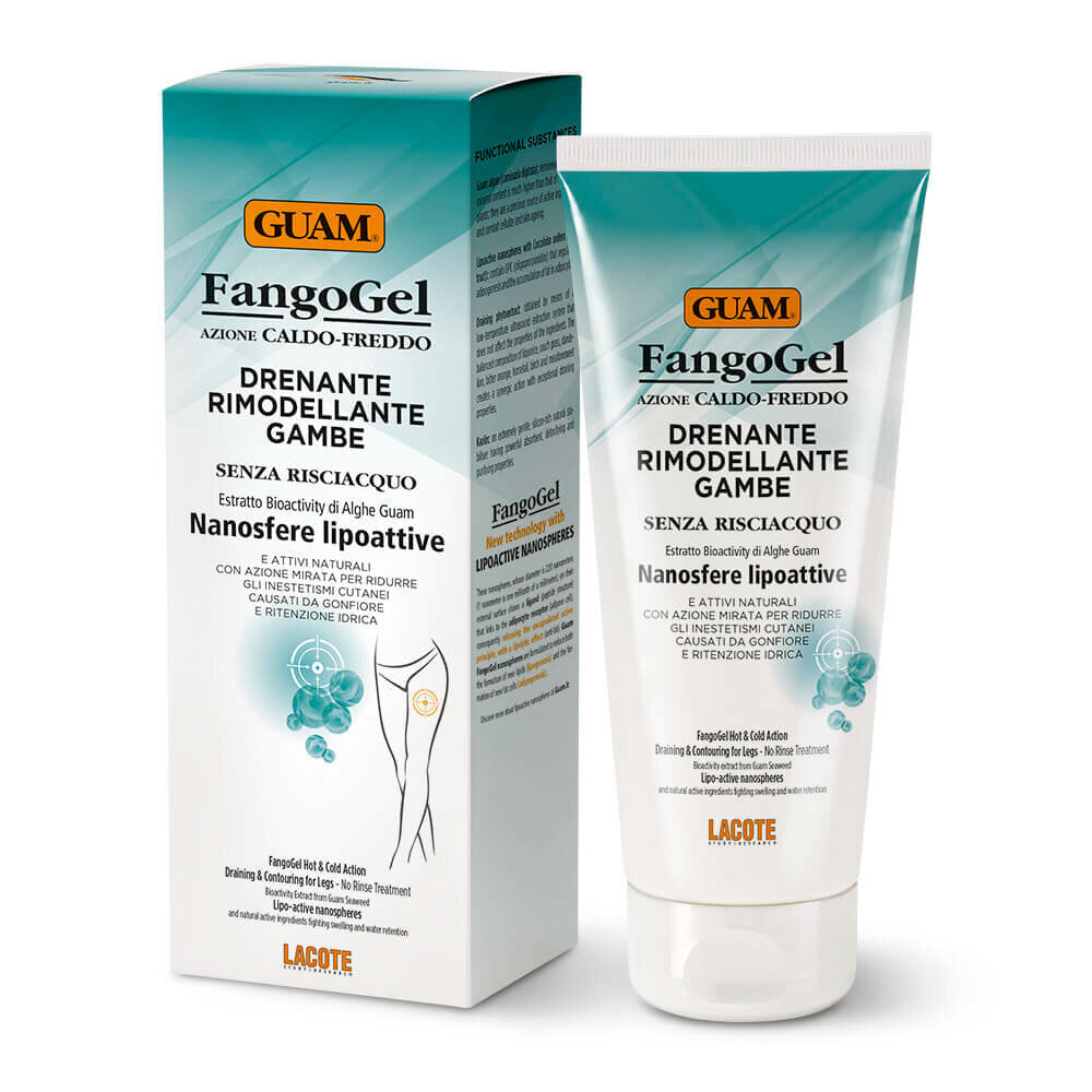Guam fangogel drenante rimodellante gambe azione caldo freddo 200ml-3