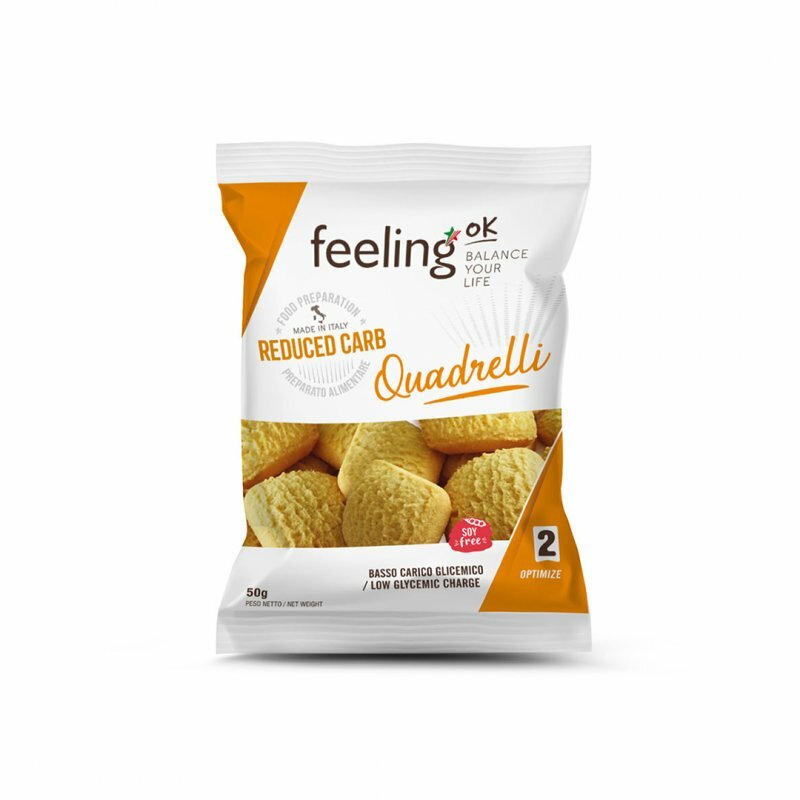 Feeling Ok Quadrelli +Fibre Mandorla 50g-1