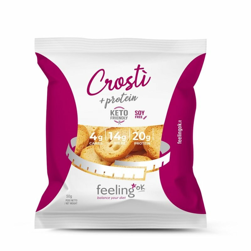 Feeling Ok Crostì +Protein Formaggio 50g-1