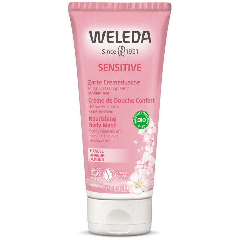 Weleda Doccia Cremosa Sensitive alla mandorla Bio 200ml-2