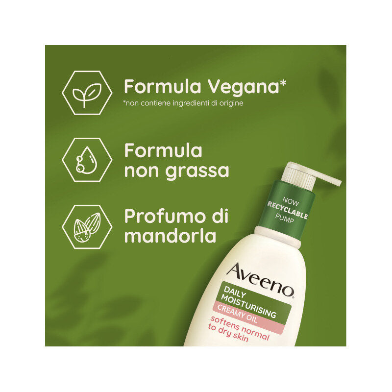 Aveeno Daily Moisturising Crema Olio Idratante 300ml-7
