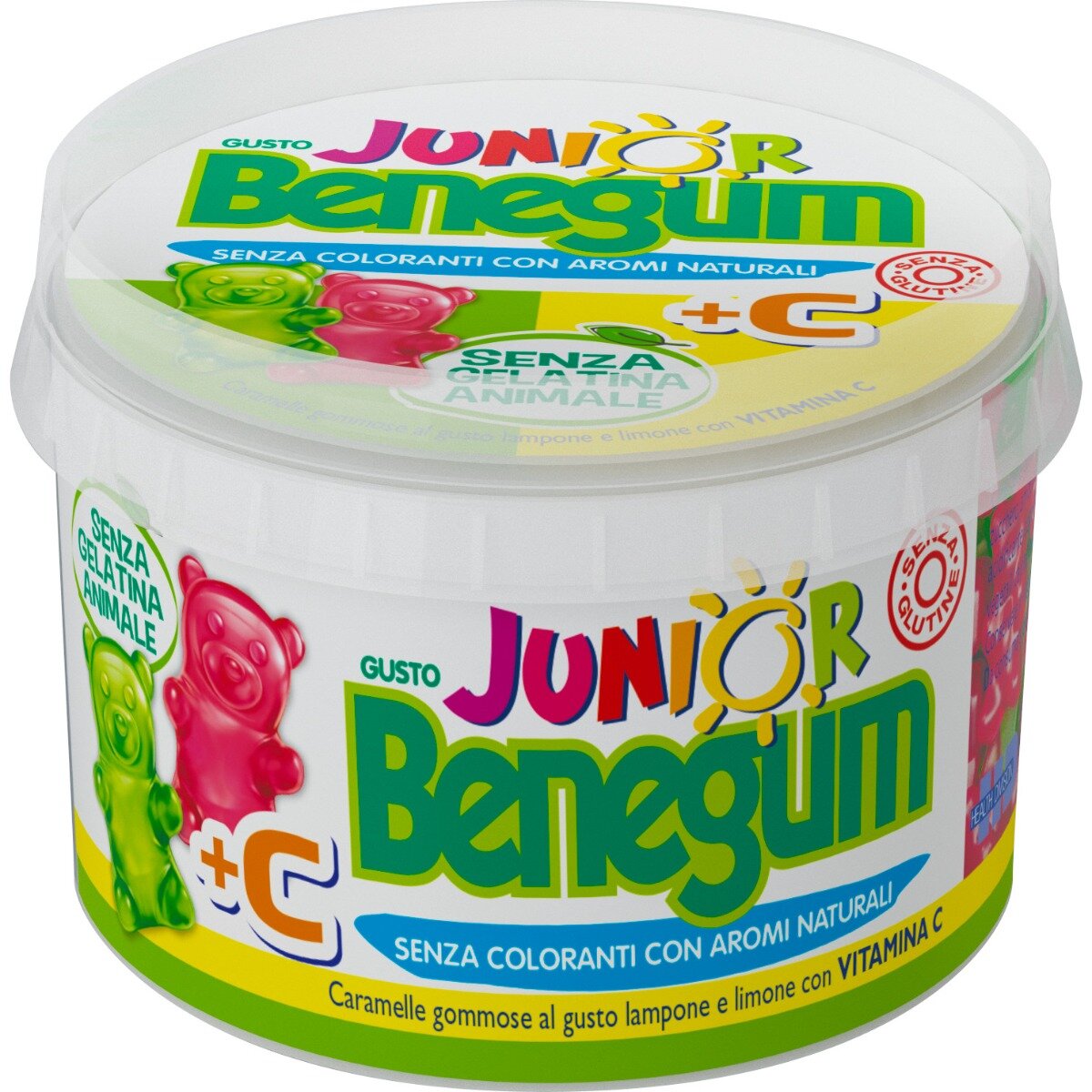Benegum Junior Veggie Barattolo 110g-2