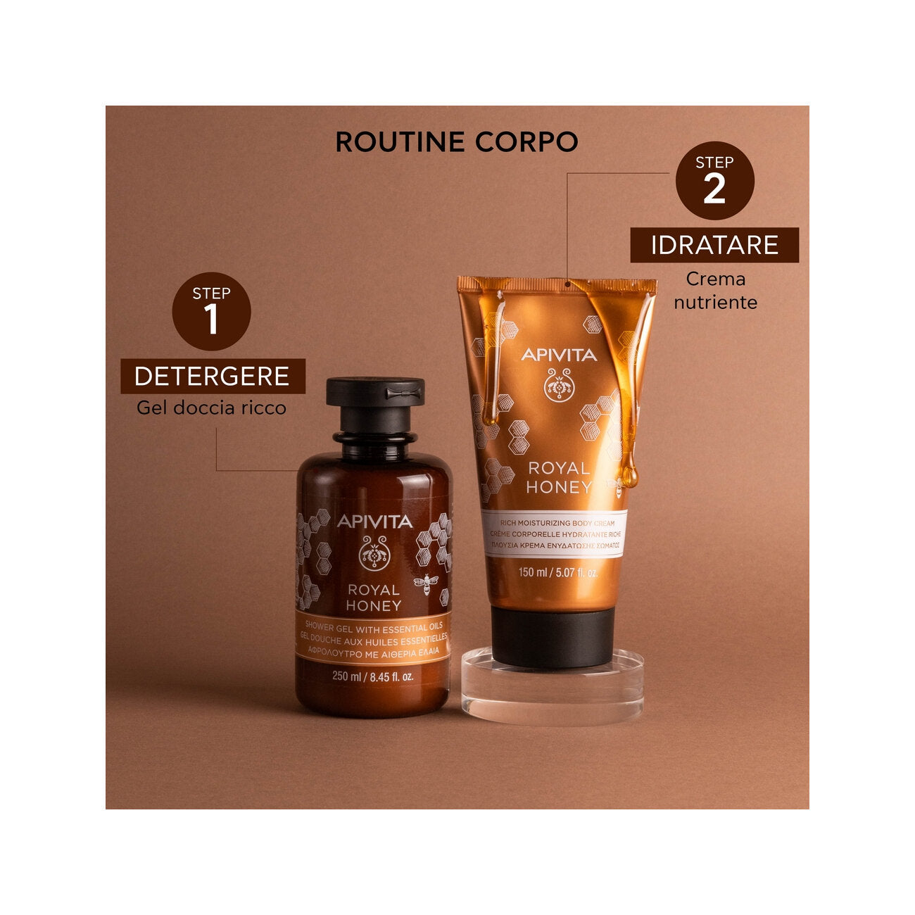 Apivita Royal Honey Shower Gel gel doccia 500ml-5