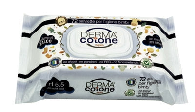 Dermacotone Salviettine Talco 72 Pezzi-0