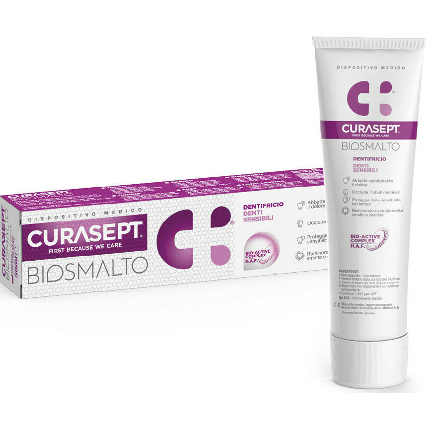 Curasept Biosmalto dentifricio per denti sensibili 75ml-2