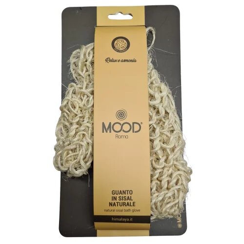 Alcea Guanto in Sisal Per Massaggio Ed Esfoliazione Energica e Naturale-1