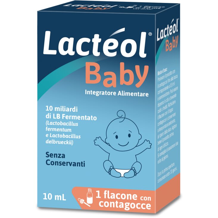 Lactèol Baby fermenti lattici per bambini con contagocce 10ml-2