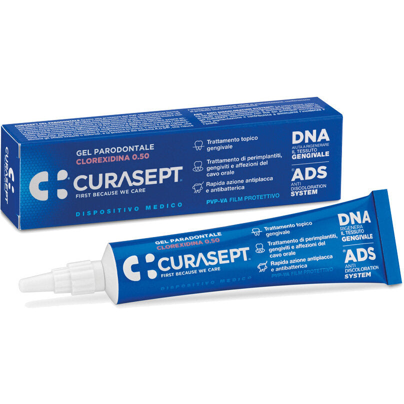 Curasept Gel Paradontale Antiplacca 0,5% Clorexidina ADS + DNA 30ml-2