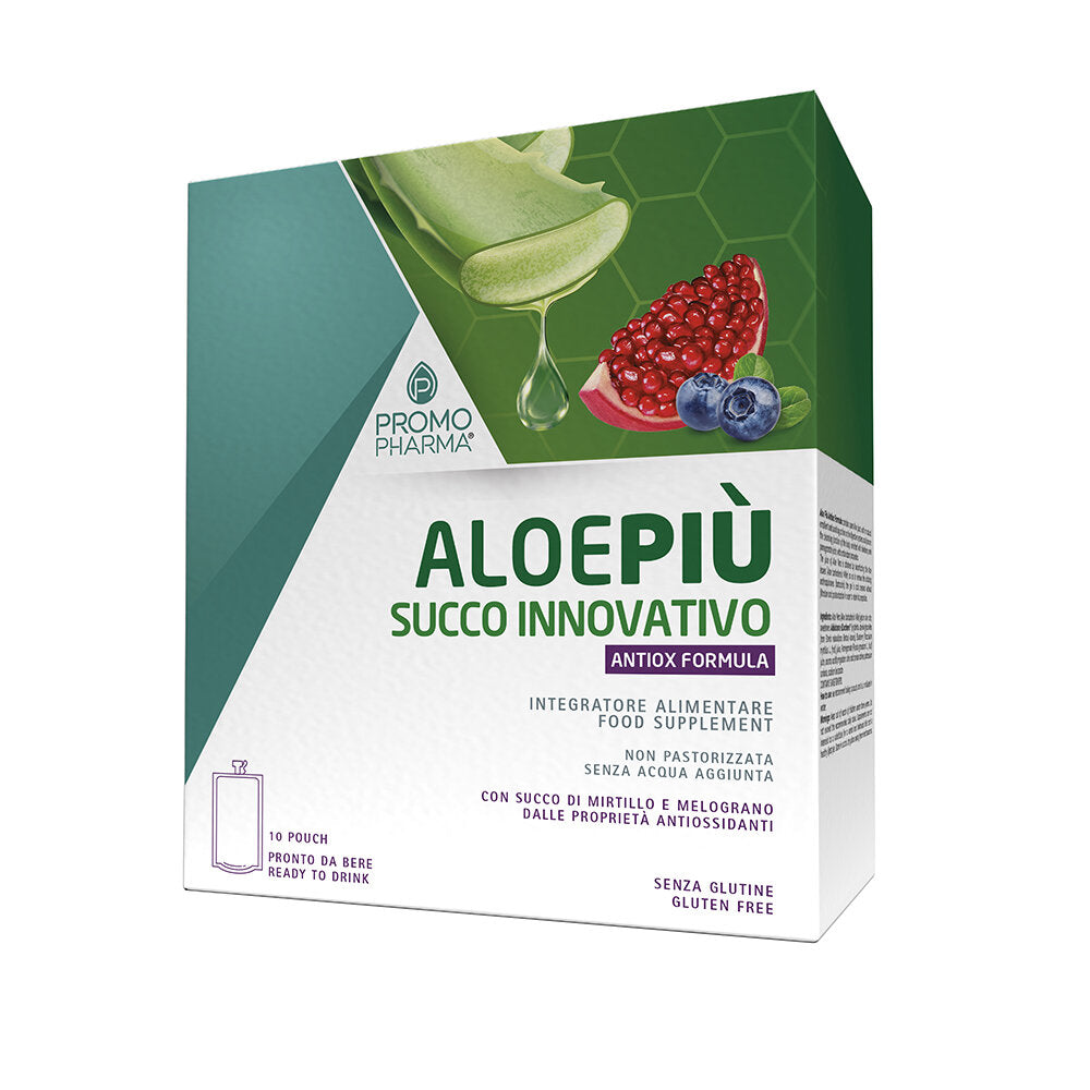 Aloe Più Antiox Formula Succo innovativo pronto da bere con proprietà antiossidanti 10 pouch da 50ml-5