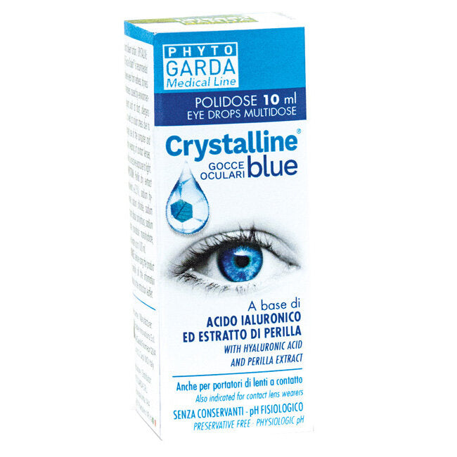 Crystalline Blue Gocce Oculari a base di acido ialuronico 10ml-2