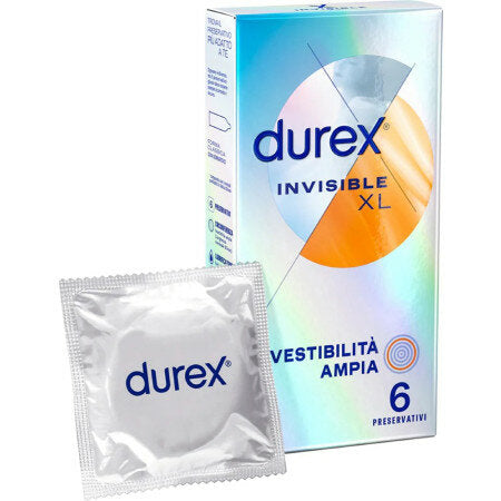 Durex Invisible XL 6 profilattici-6