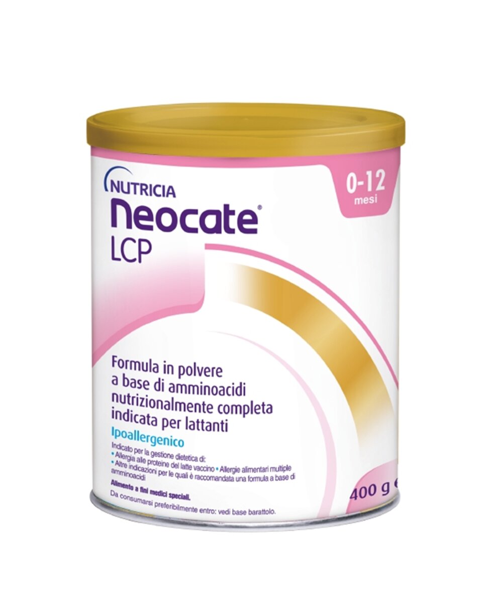 Nutricia Italia Neocate LCP latte in polvere a base di aminoacidi dalla nascita 400G-2