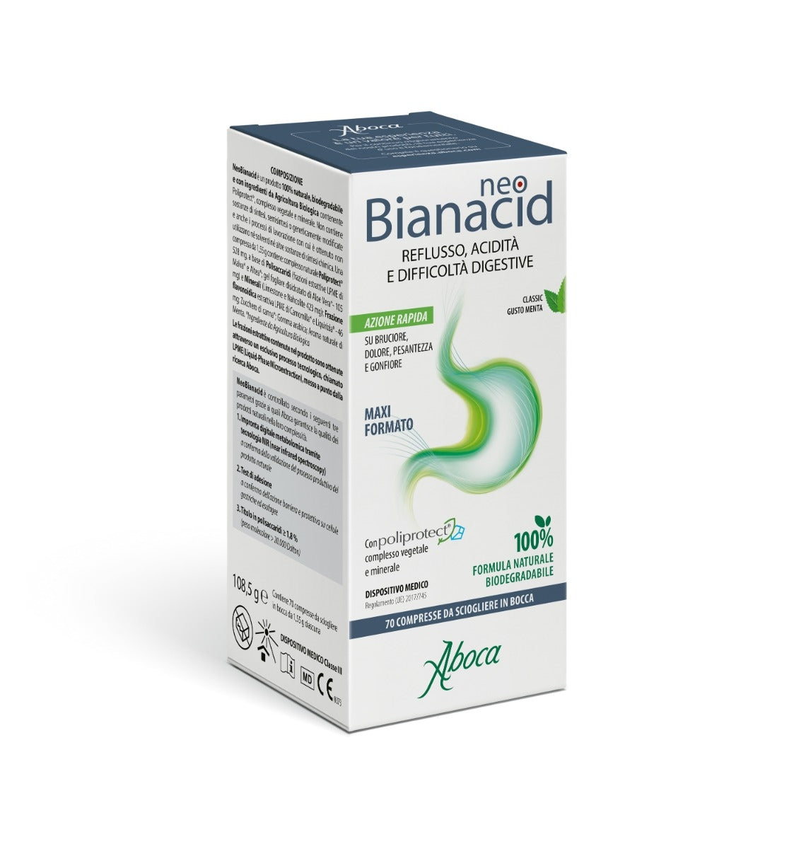 Aboca Neobianacid 70 Compresse Masticabili-2