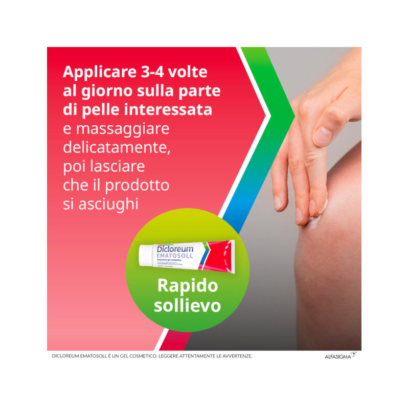 Dicloreum Ematosoll emulsione gel ad azione lenitiva 50ml-11