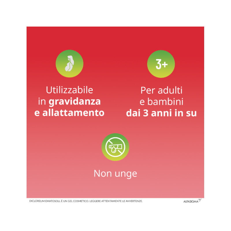Dicloreum Ematosoll emulsione gel ad azione lenitiva 50ml-12