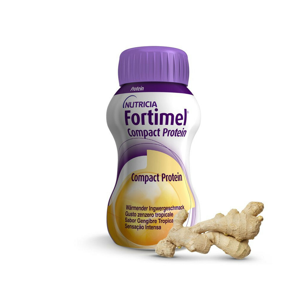 Fortimel Compact Protein Zenzero Tropicale 4x125ml-3